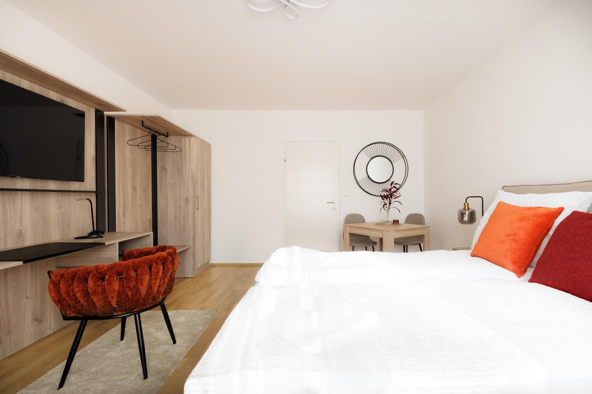 Neu! Apartment Mit Klimaanlage, Nahe Hauptbahnhof Viena Exterior foto
